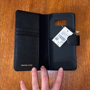 Black Michael Kors Samsung S8 plus case